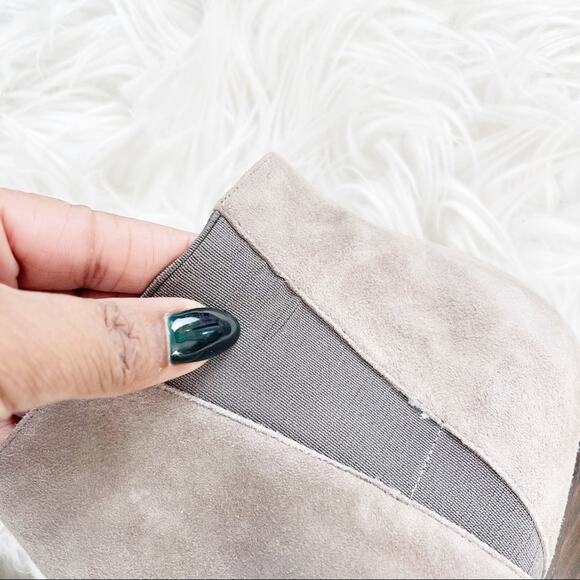 Linea Paolo Bolero Women's Suede Pointed Toe Slip On Ankle Booties Size 11 - Picture 4 of 8